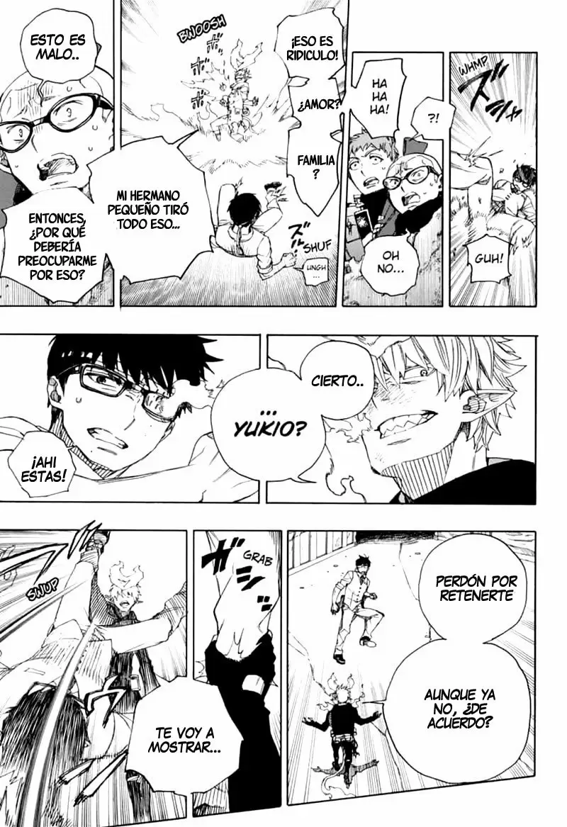 Ao no Exorcist capítulo 123, página 34