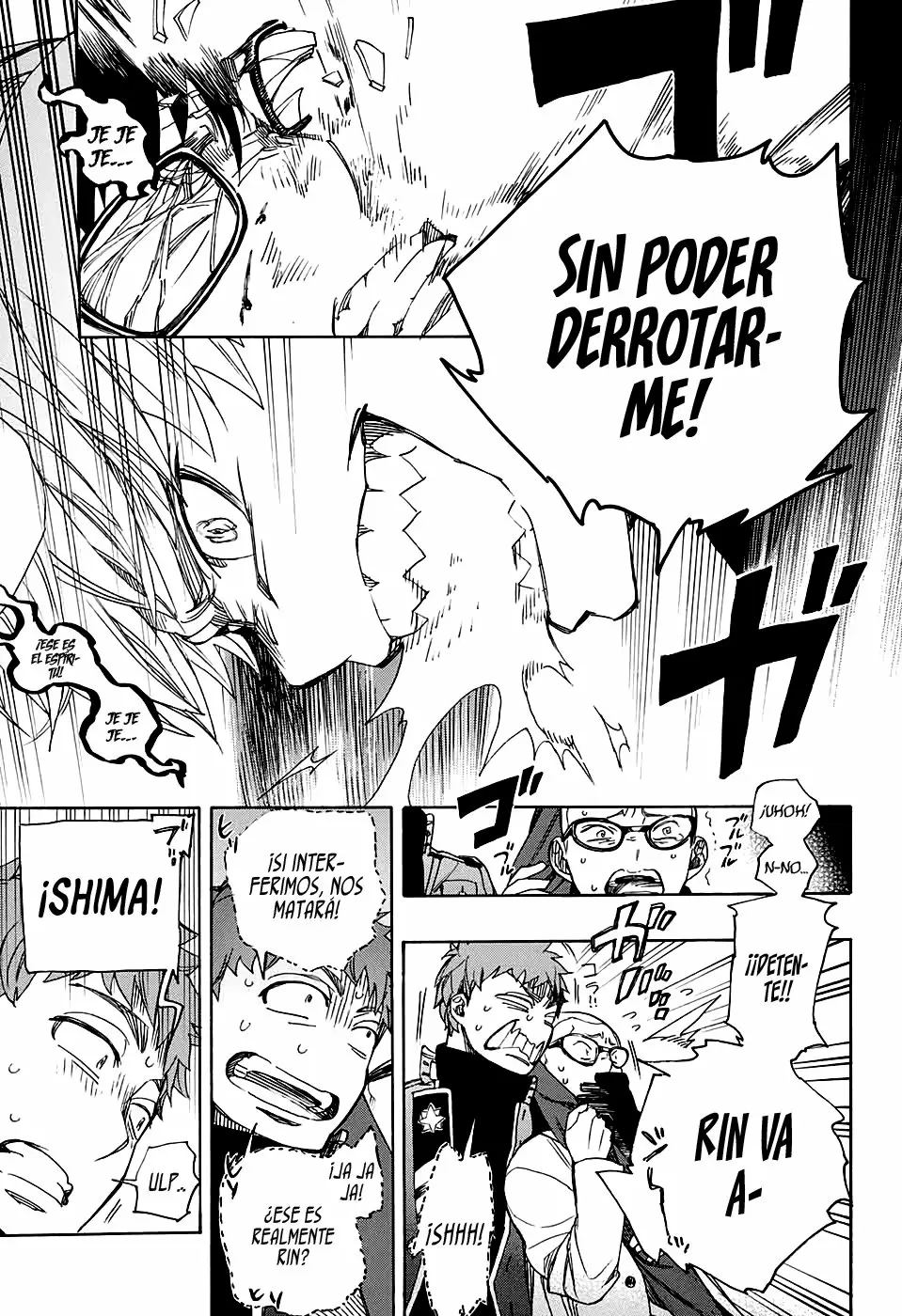 Ao no Exorcist capítulo 124, página 7