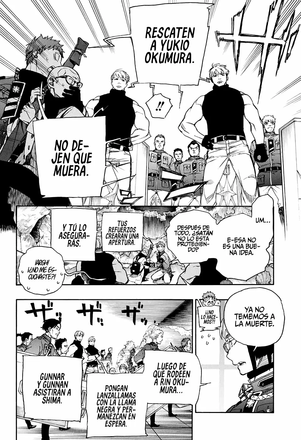 Ao no Exorcist capítulo 124, página 8