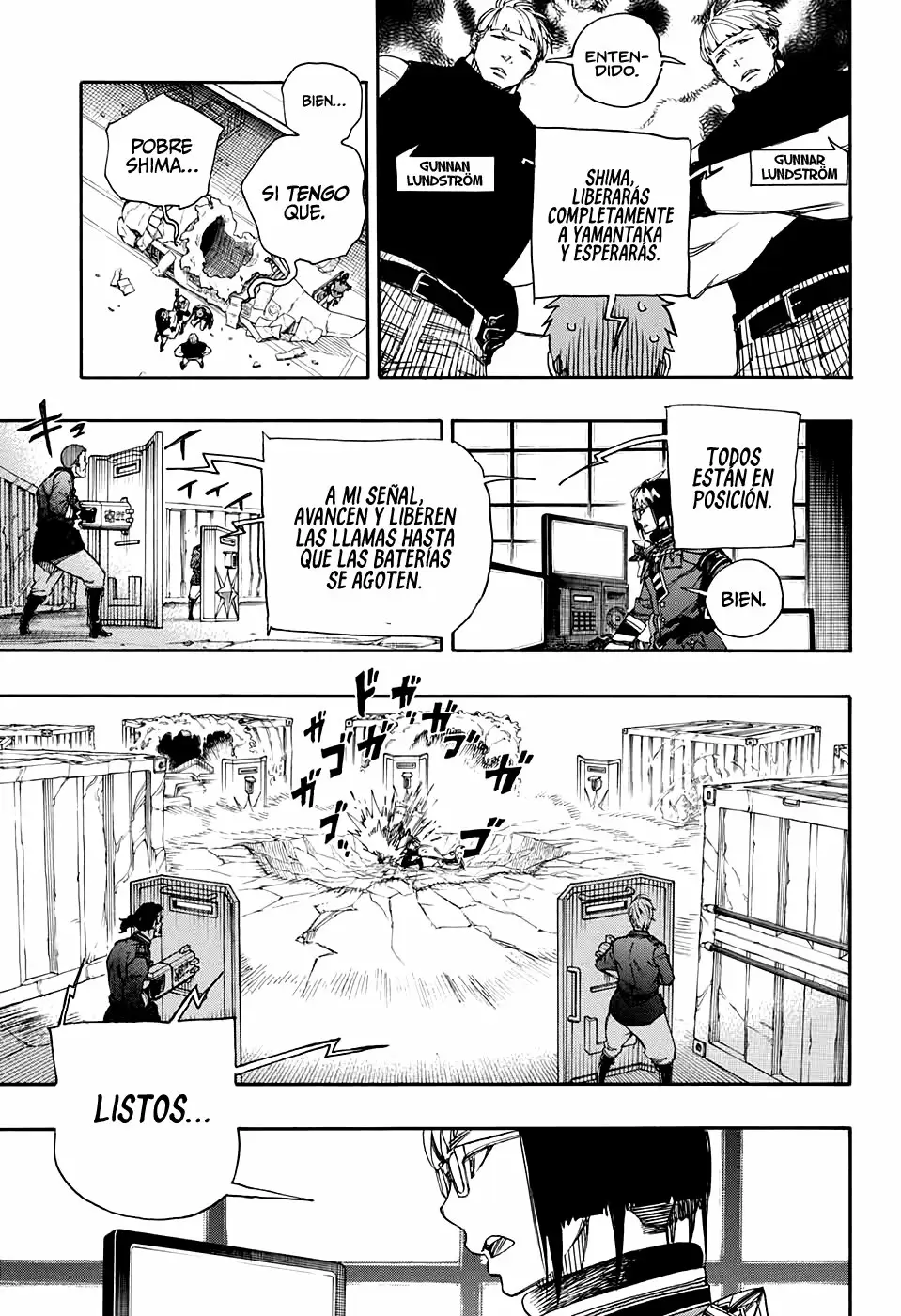 Ao no Exorcist capítulo 124, página 9
