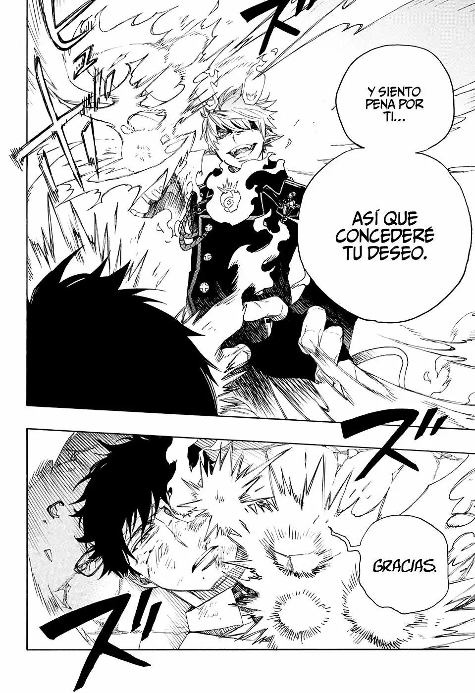 Ao no Exorcist capítulo 124, página 14
