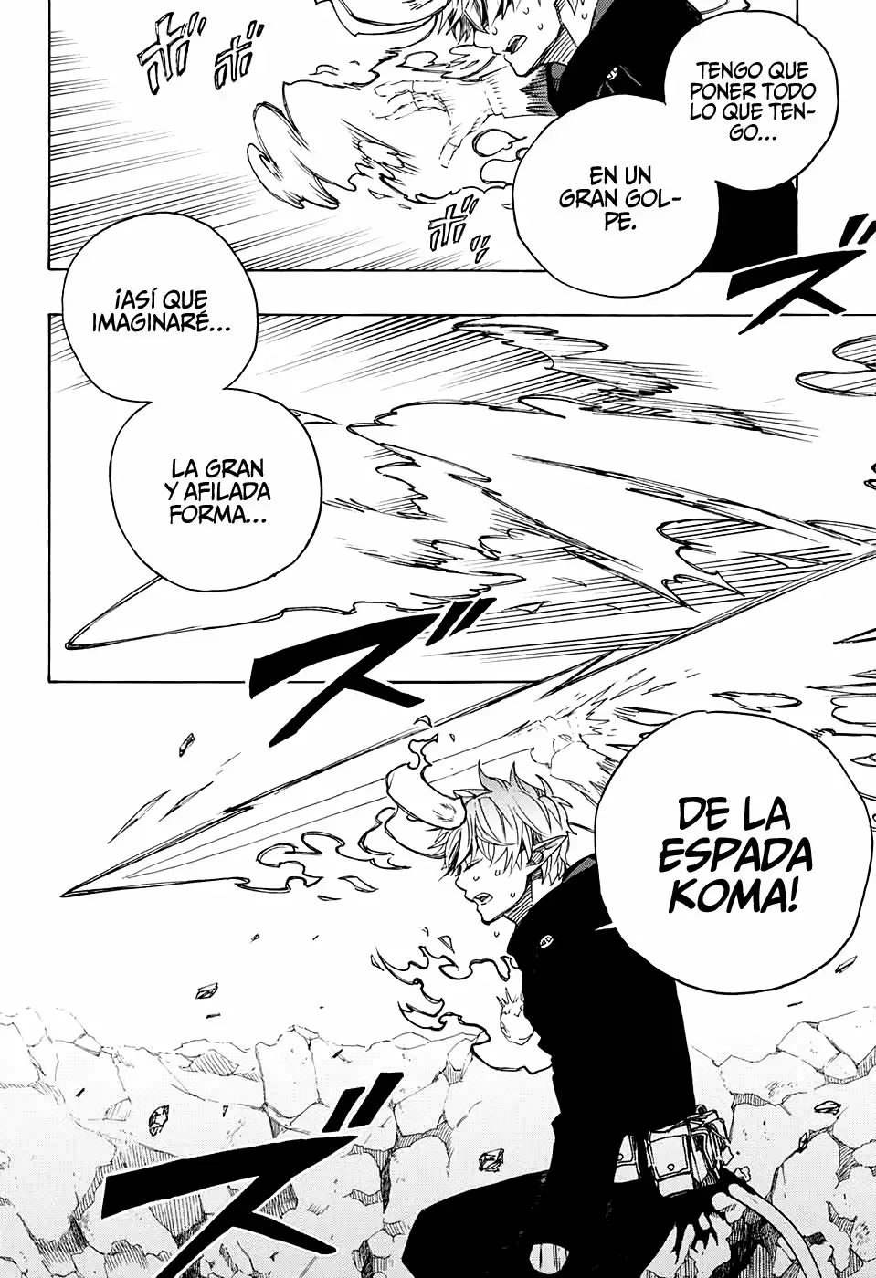 Ao no Exorcist capítulo 124, página 20