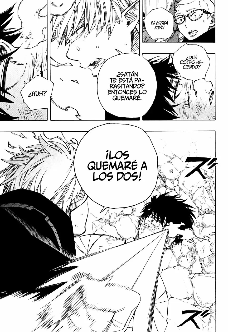 Ao no Exorcist capítulo 124, página 21
