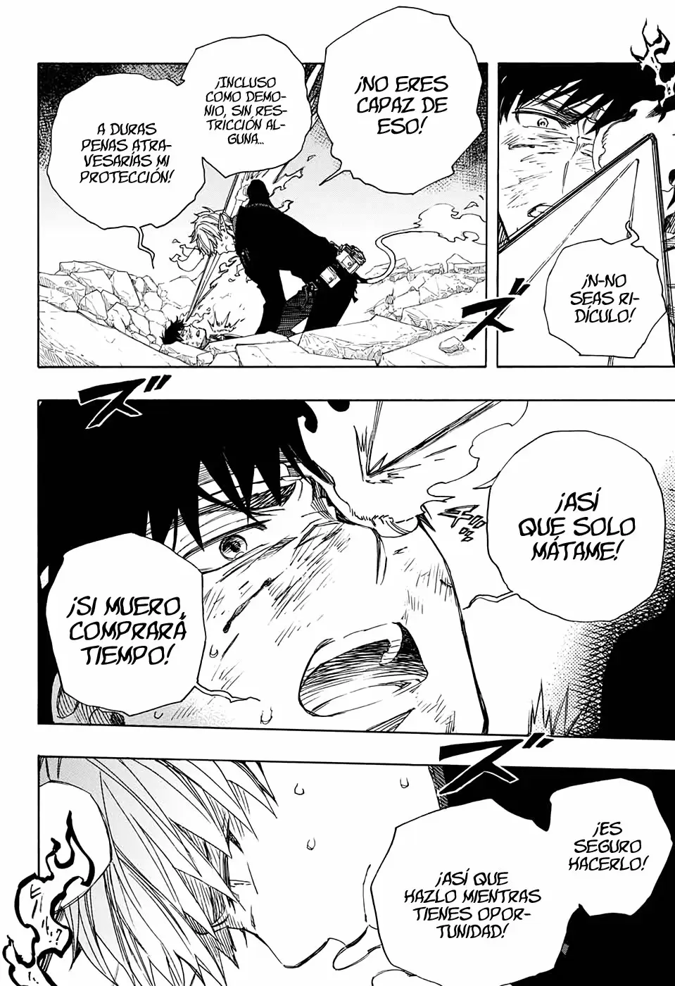 Ao no Exorcist capítulo 124, página 22