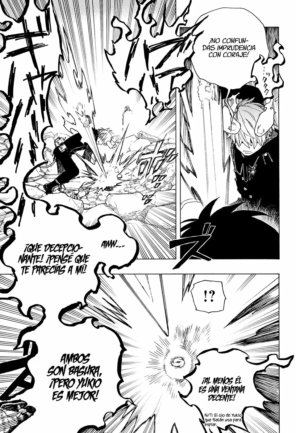 Ao no Exorcist capítulo 124, página 23
