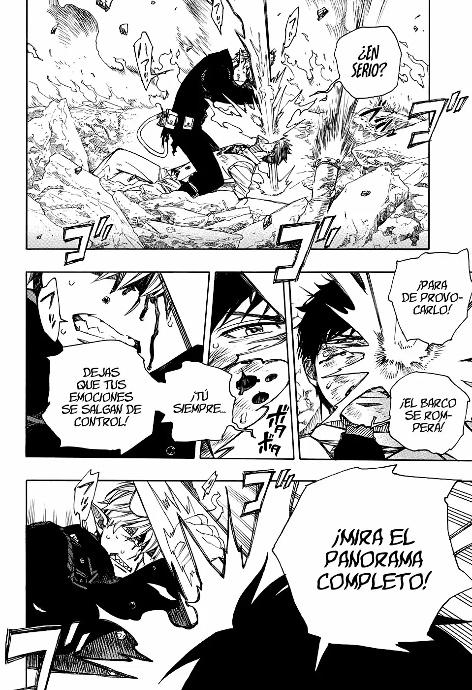 Ao no Exorcist capítulo 124, página 28