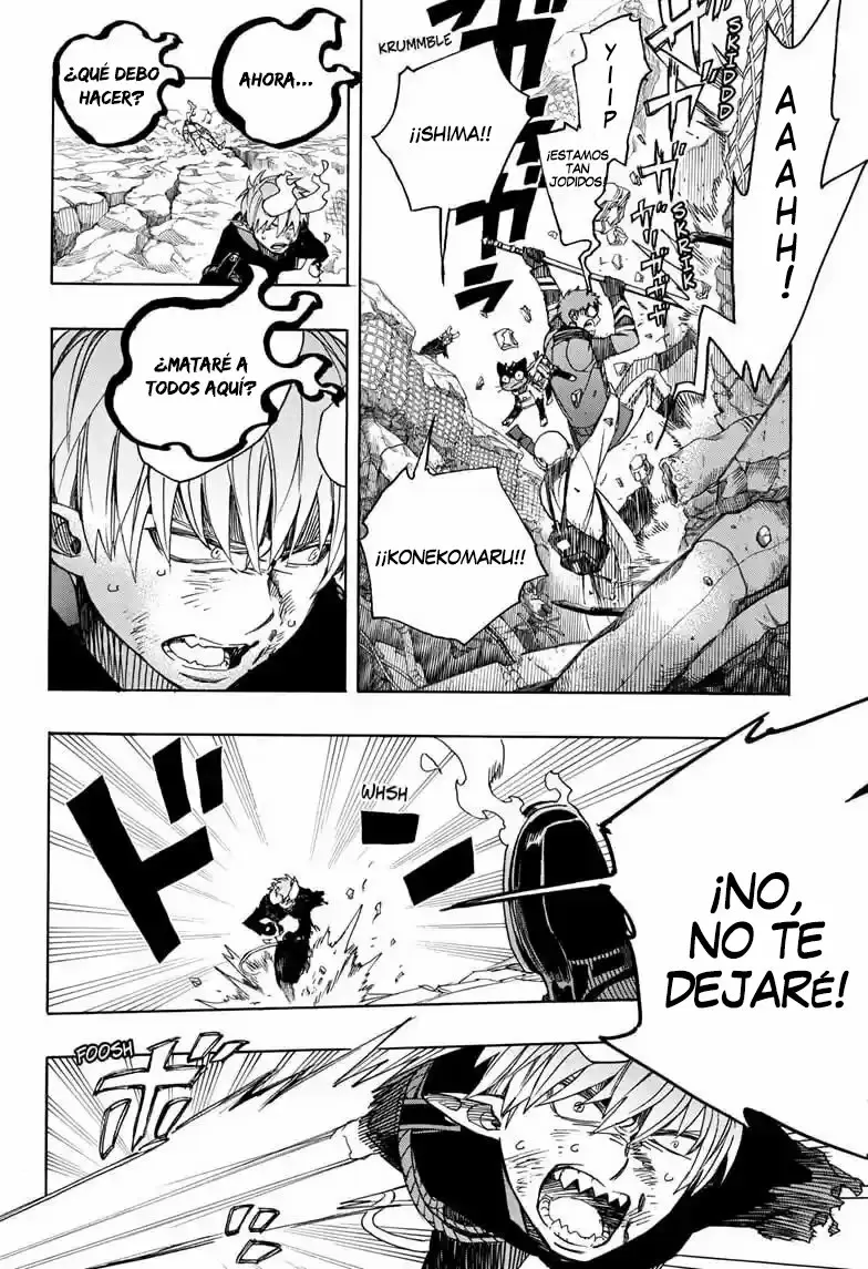 Ao no Exorcist capítulo 125, página 14