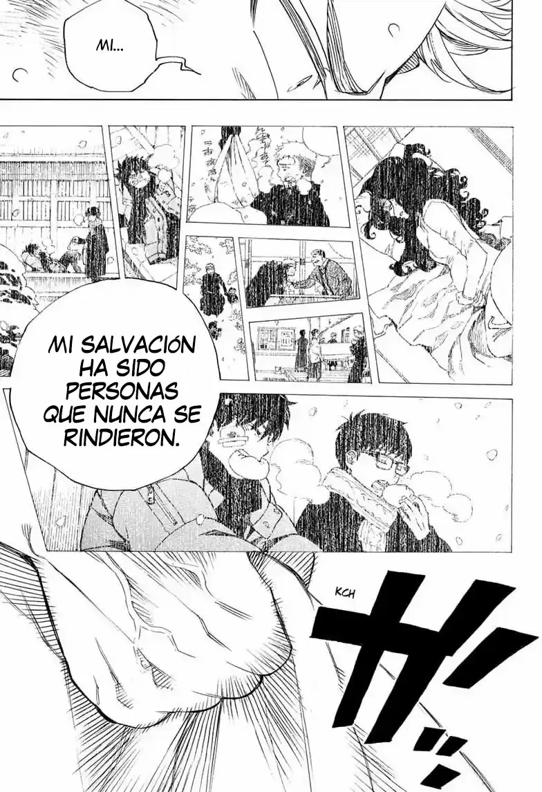 Ao no Exorcist capítulo 125, página 25