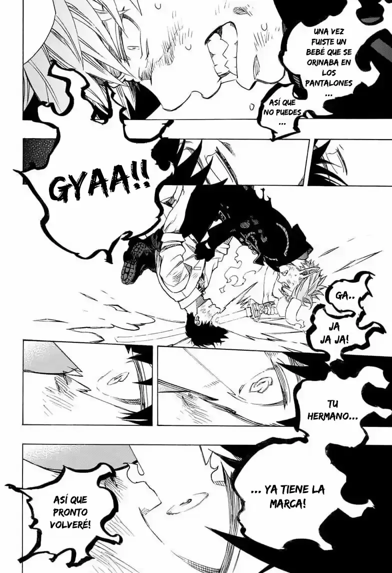 Ao no Exorcist capítulo 125, página 30