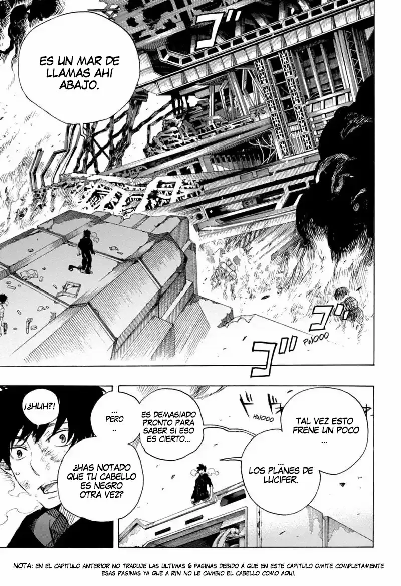 Ao no Exorcist capítulo 126, página 17