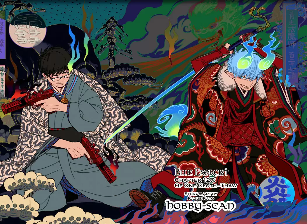 Ao no Exorcist capítulo 127, página 4