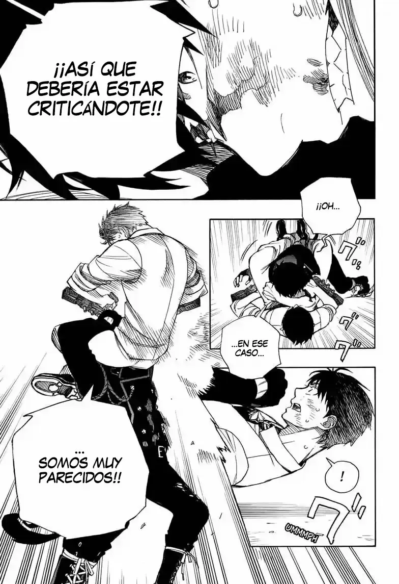 Ao no Exorcist capítulo 127, página 7