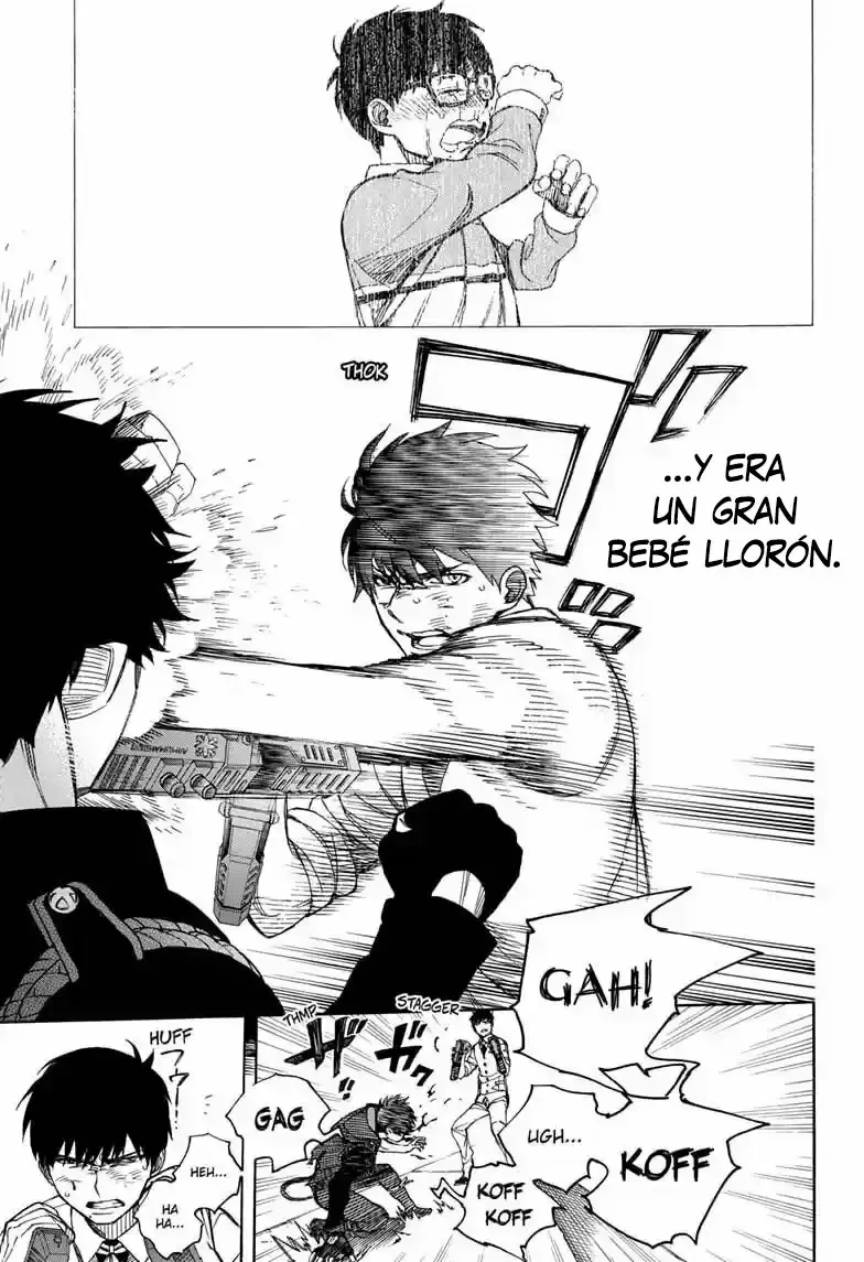 Ao no Exorcist capítulo 127, página 17