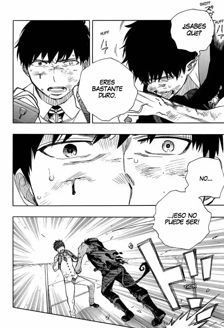 Ao no Exorcist capítulo 127, página 18