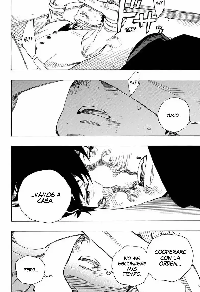 Ao no Exorcist capítulo 128, página 4