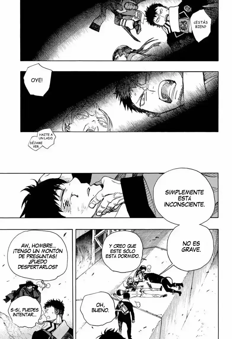 Ao no Exorcist capítulo 128, página 7