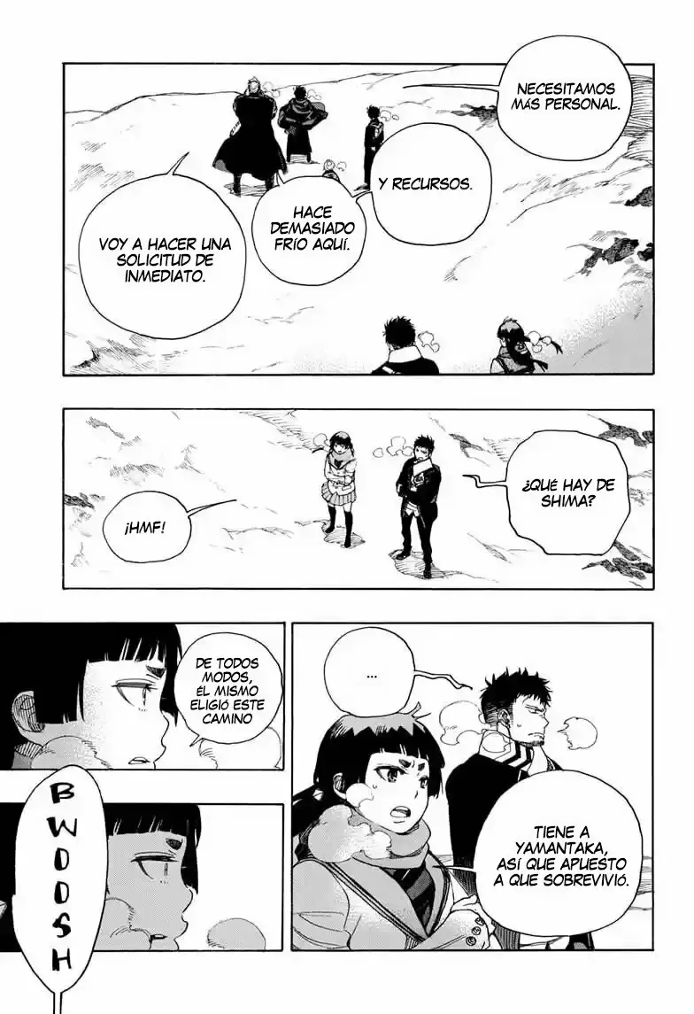 Ao no Exorcist capítulo 128, página 9