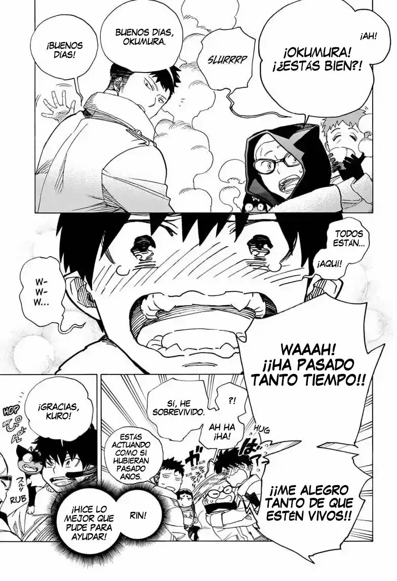 Ao no Exorcist capítulo 128, página 17