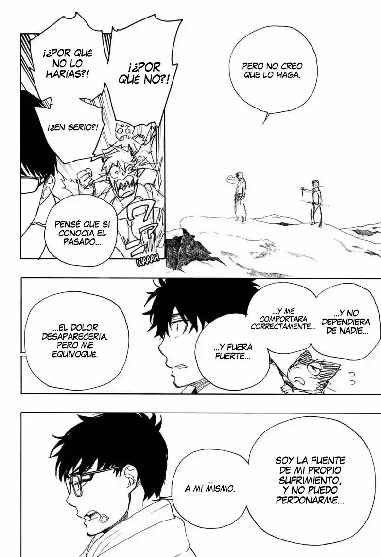Ao no Exorcist capítulo 128, página 20