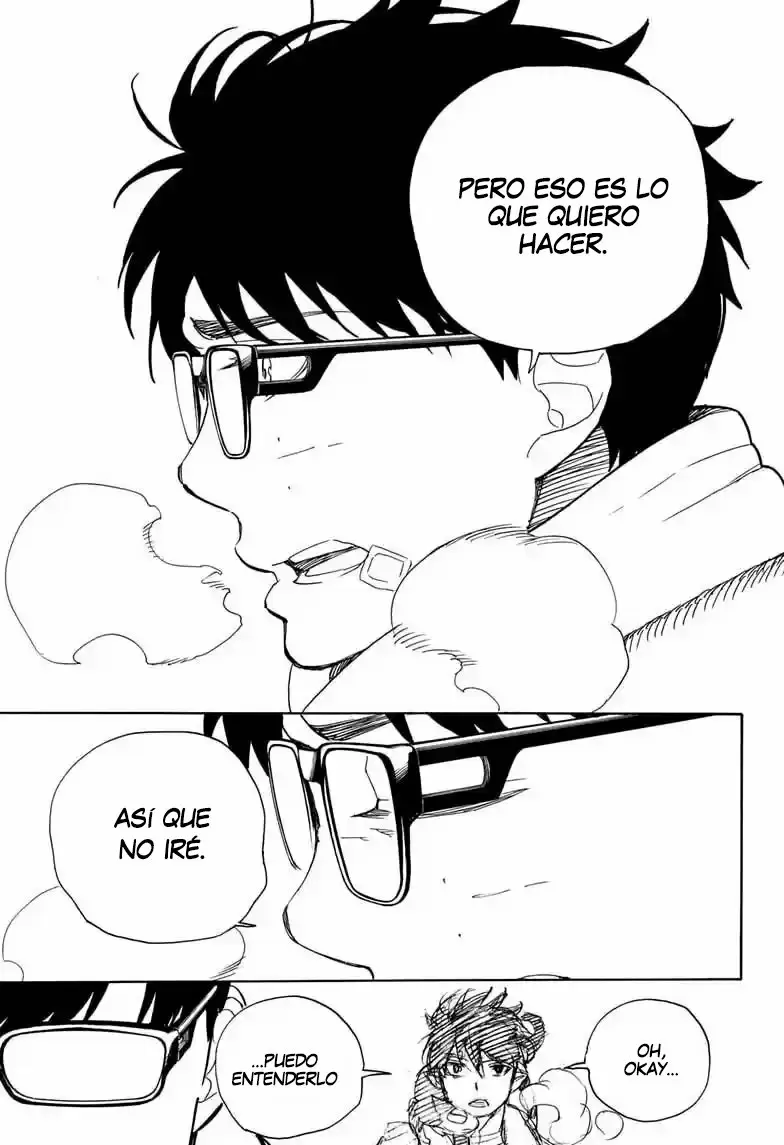Ao no Exorcist capítulo 128, página 21