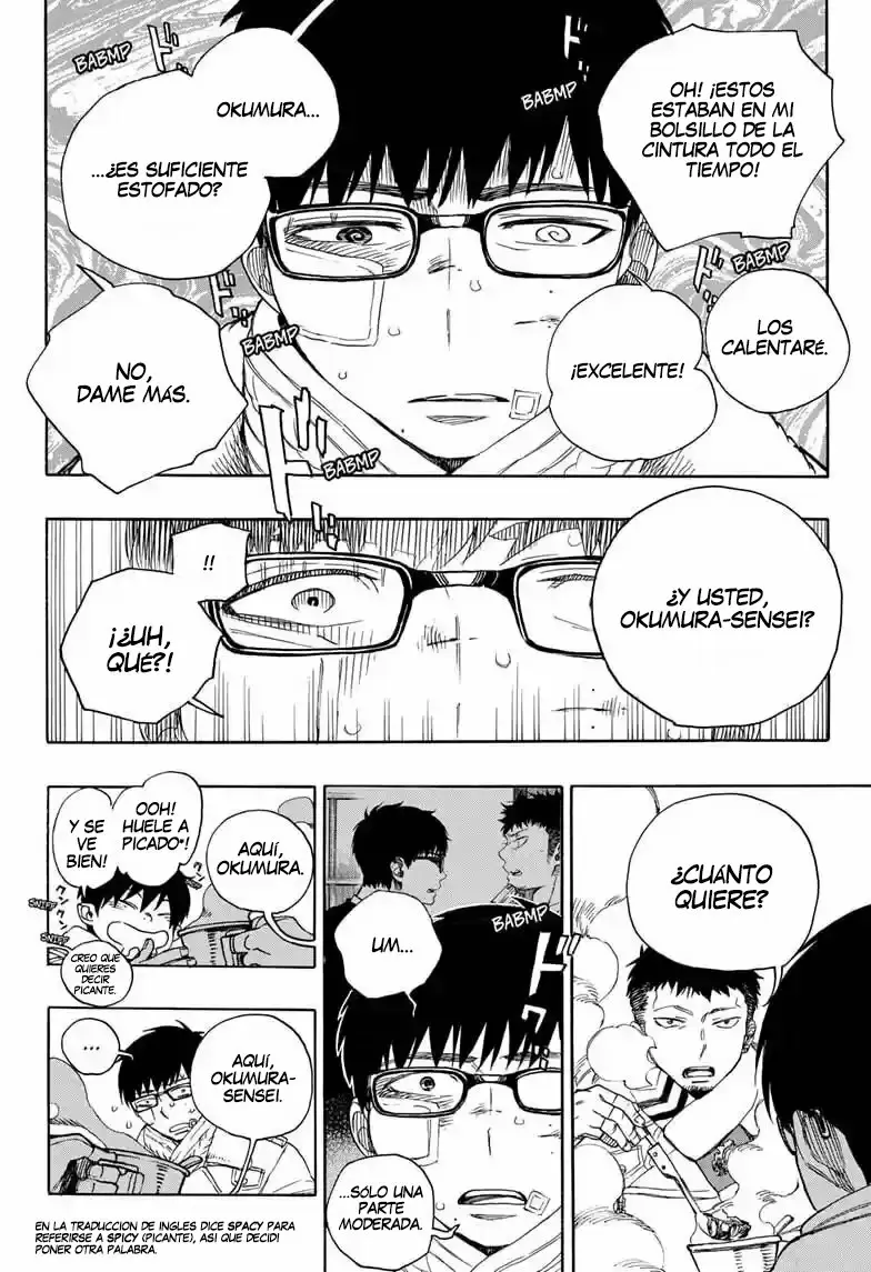Ao no Exorcist capítulo 128, página 26