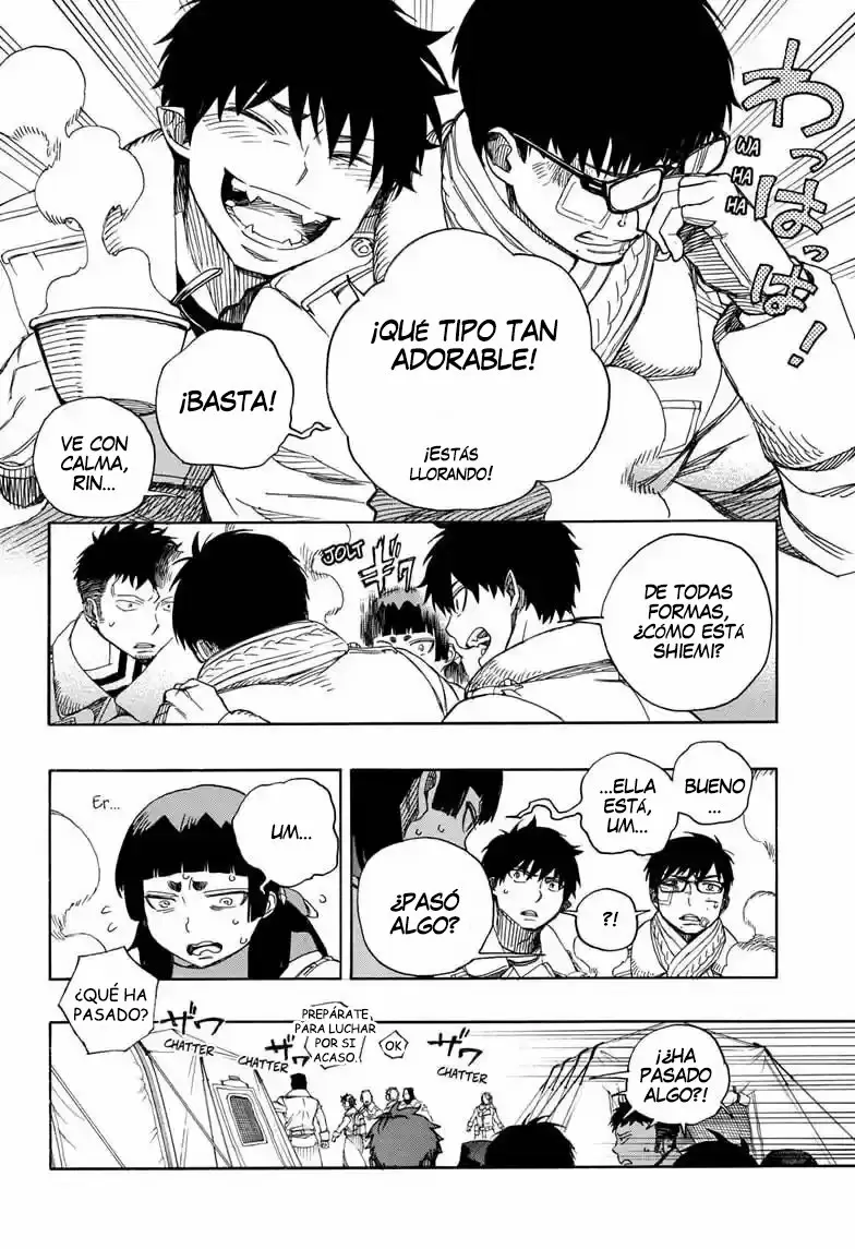 Ao no Exorcist capítulo 128, página 32