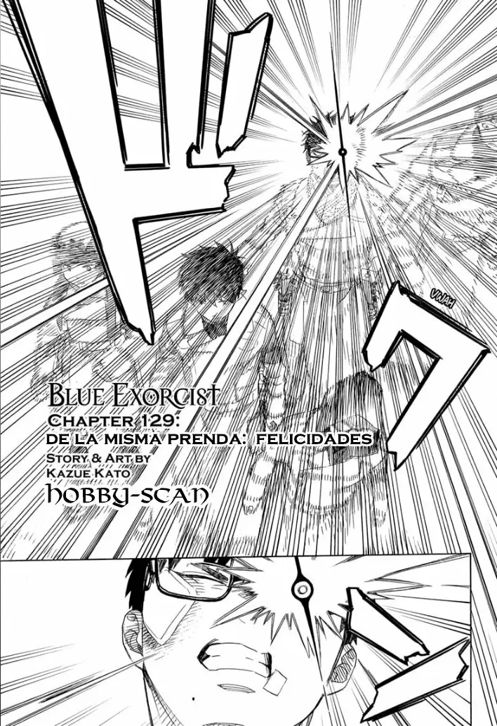 Ao no Exorcist capítulo 129, página 3