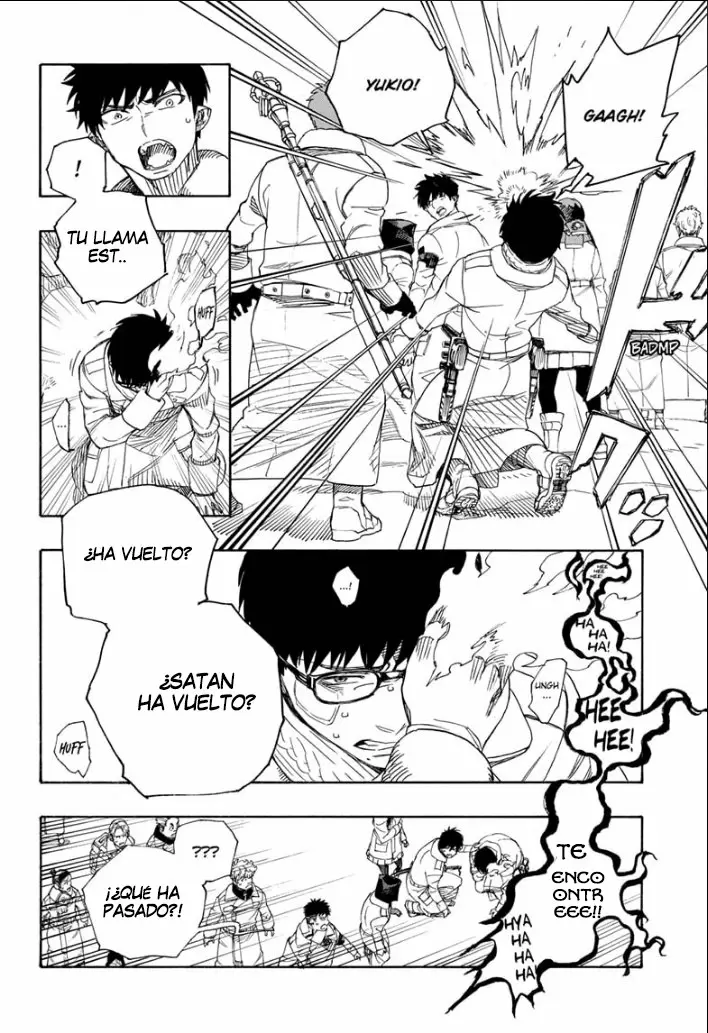 Ao no Exorcist capítulo 129, página 4