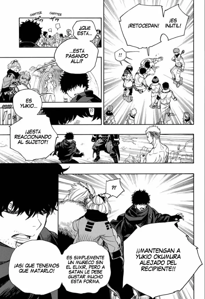 Ao no Exorcist capítulo 129, página 5