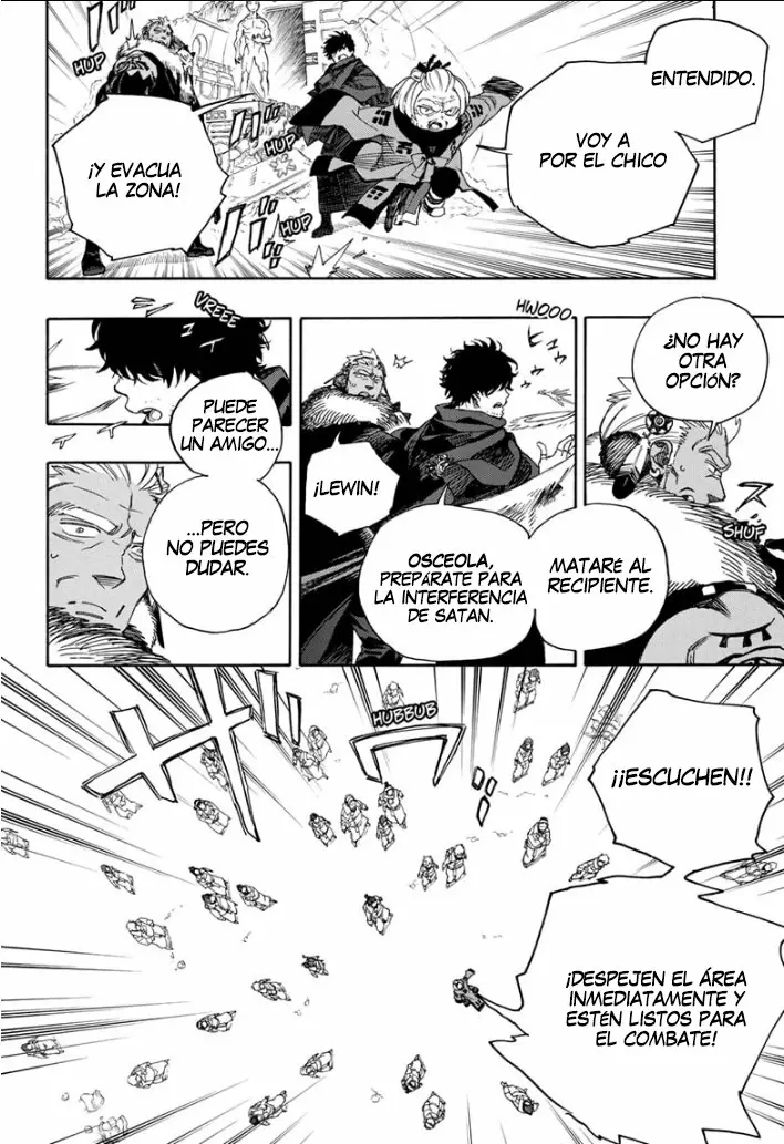 Ao no Exorcist capítulo 129, página 6