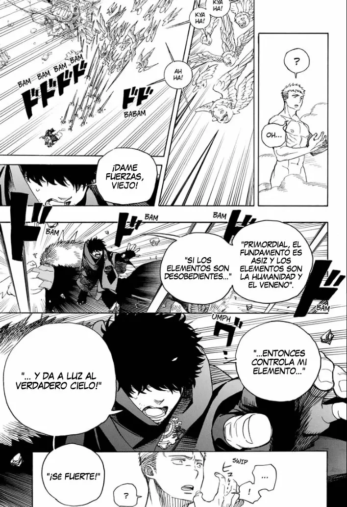 Ao no Exorcist capítulo 129, página 11