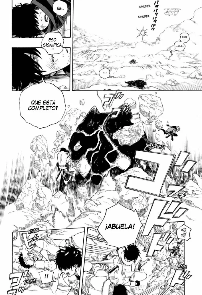 Ao no Exorcist capítulo 129, página 14