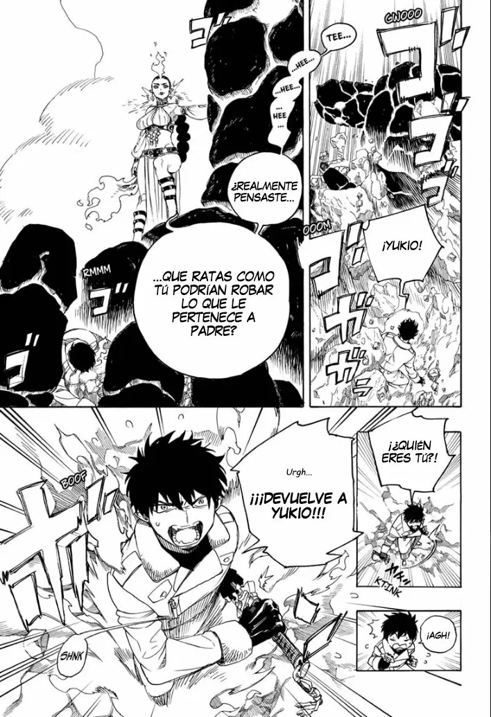 Ao no Exorcist capítulo 129, página 15