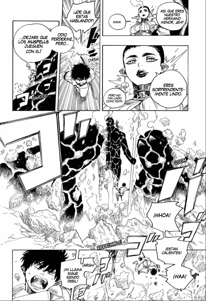 Ao no Exorcist capítulo 129, página 16