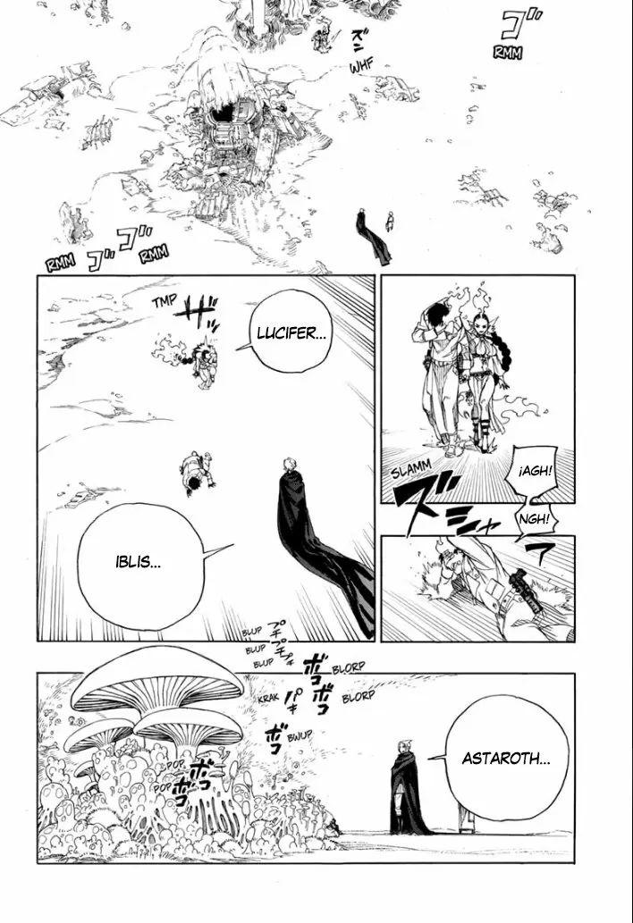 Ao no Exorcist capítulo 129, página 18
