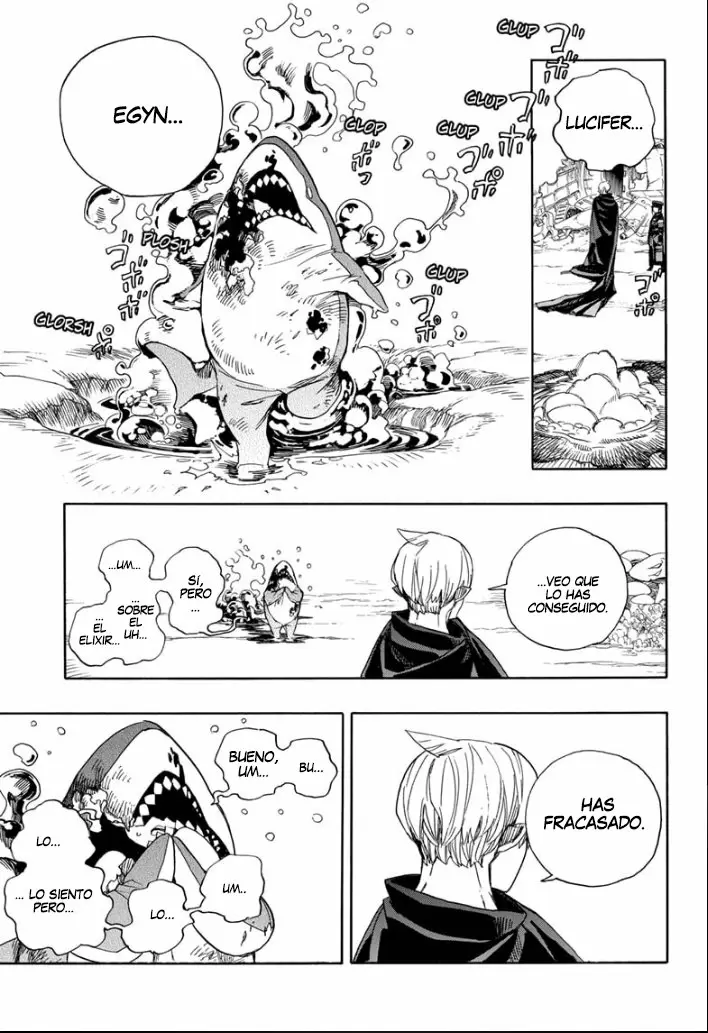 Ao no Exorcist capítulo 129, página 19