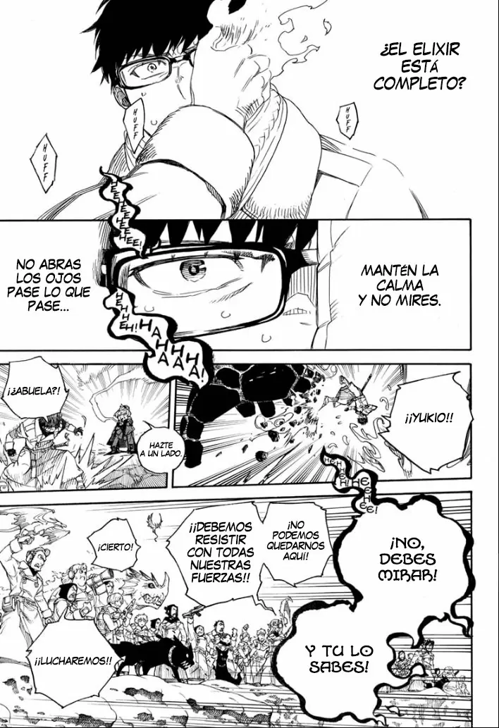 Ao no Exorcist capítulo 129, página 23