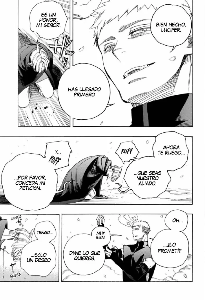 Ao no Exorcist capítulo 129, página 33
