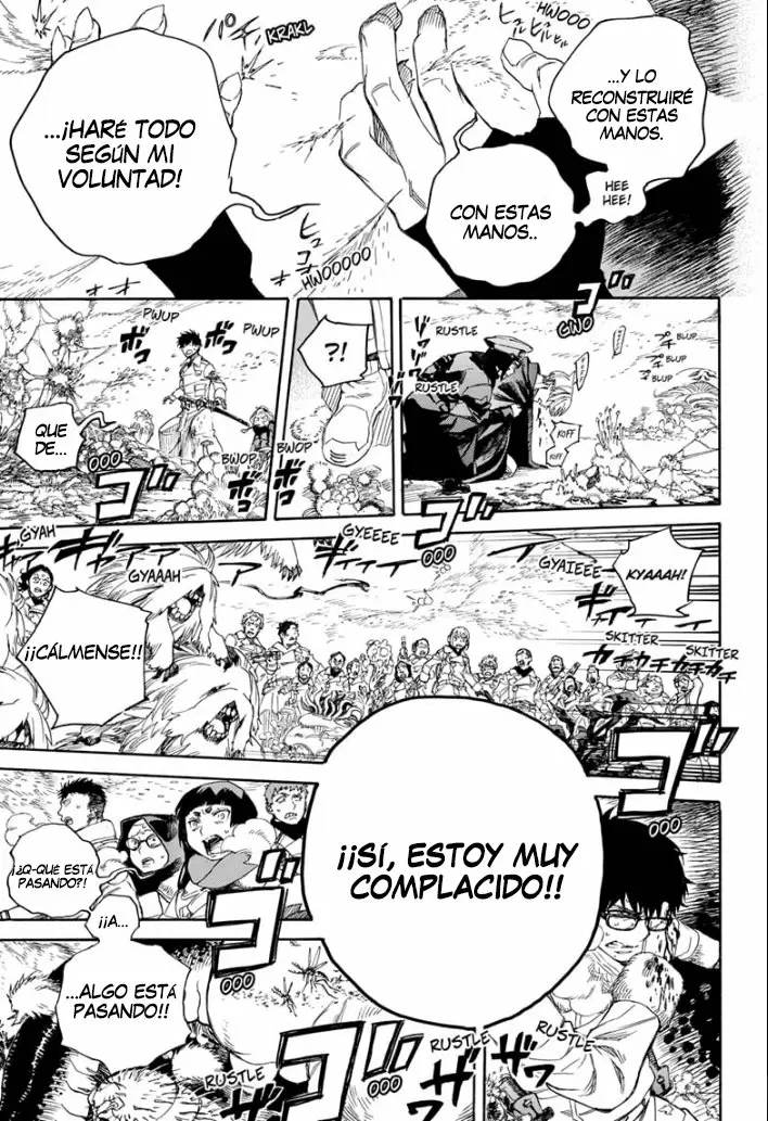 Ao no Exorcist capítulo 129, página 35