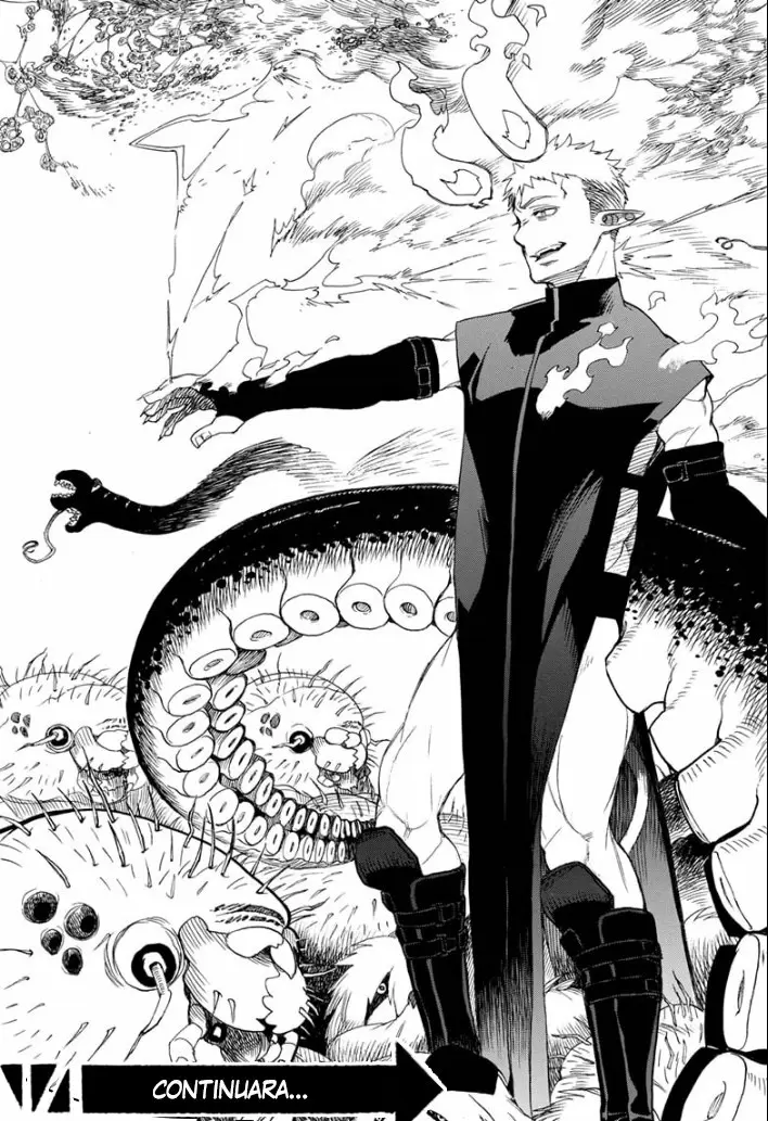 Ao no Exorcist capítulo 129, página 37