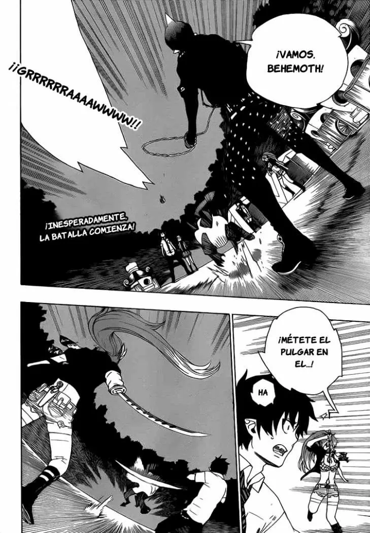 Ao no Exorcist capítulo 13, página 3