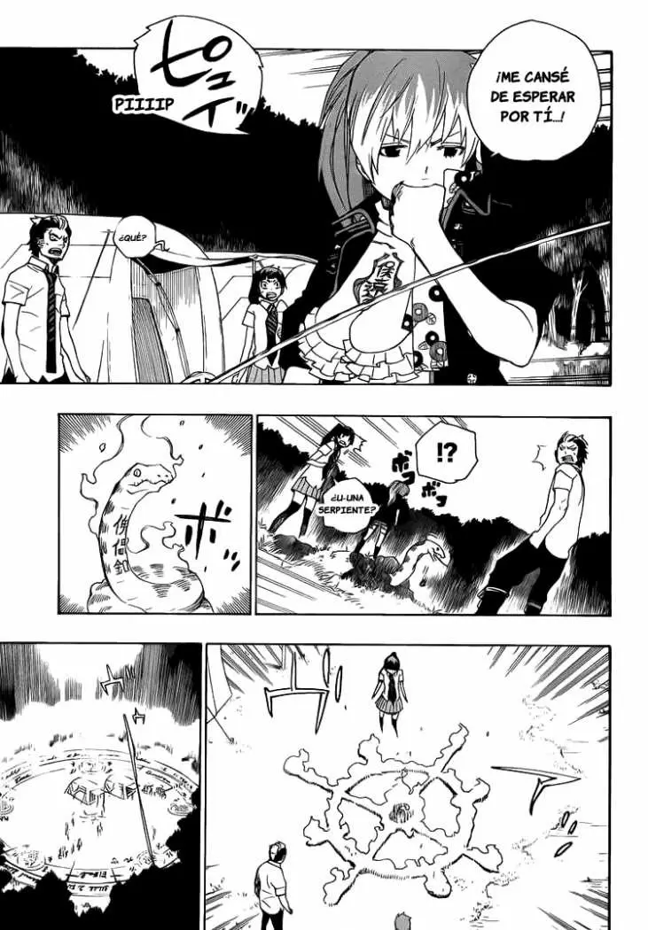 Ao no Exorcist capítulo 13, página 4