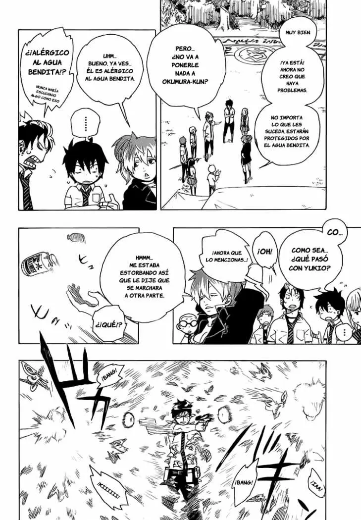 Ao no Exorcist capítulo 13, página 9