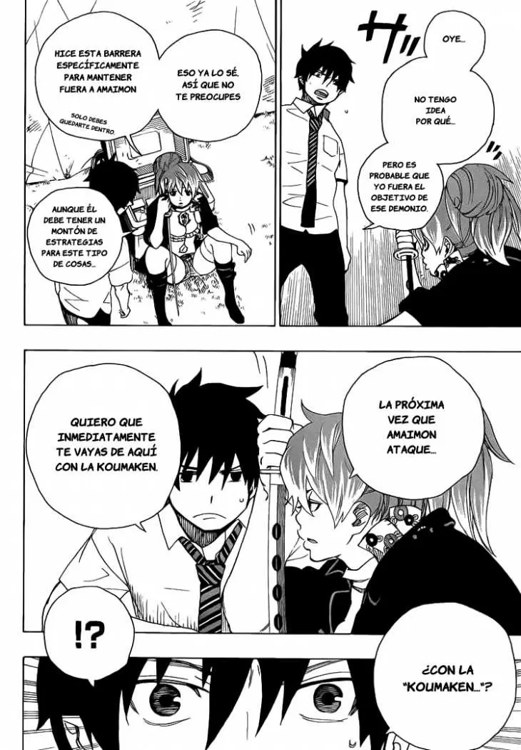 Ao no Exorcist capítulo 13, página 11