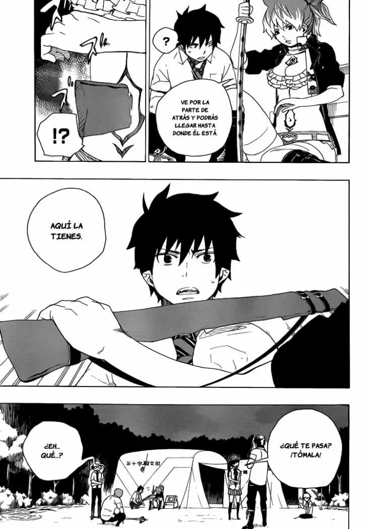 Ao no Exorcist capítulo 13, página 12