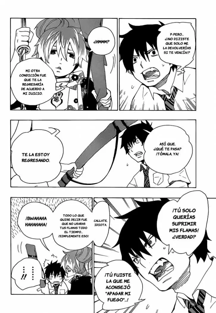 Ao no Exorcist capítulo 13, página 13