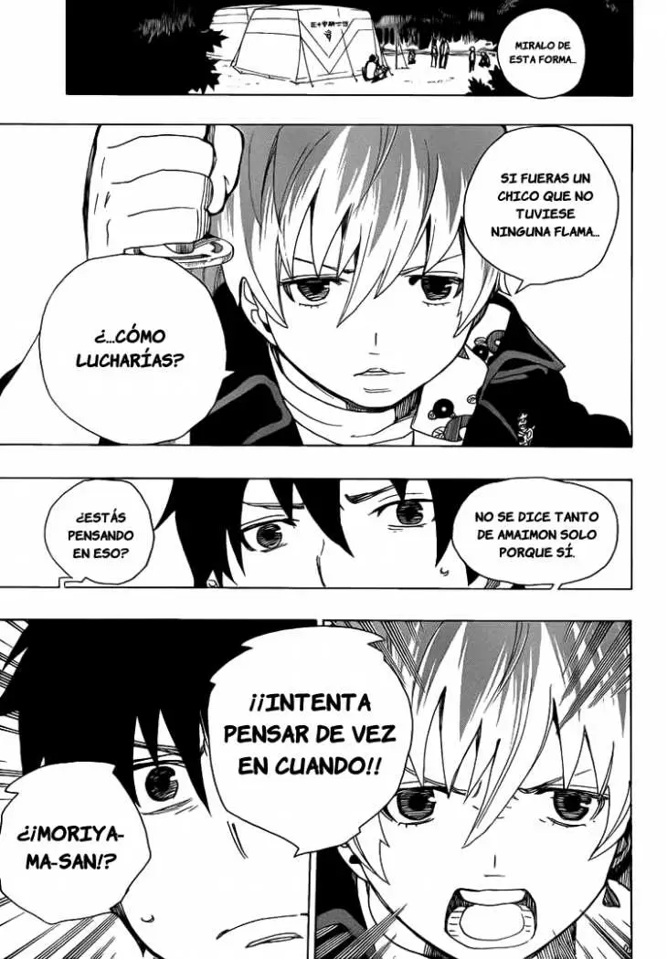 Ao no Exorcist capítulo 13, página 14
