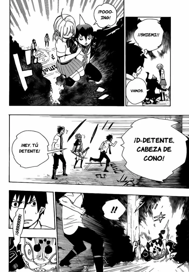 Ao no Exorcist capítulo 13, página 17