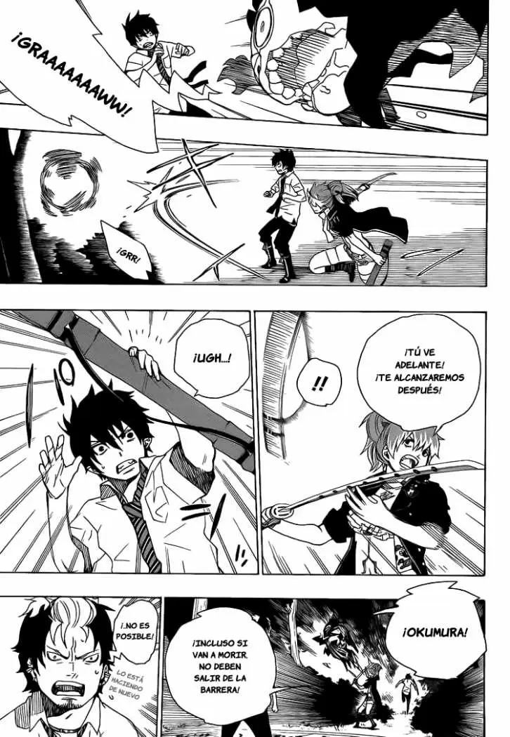 Ao no Exorcist capítulo 13, página 18