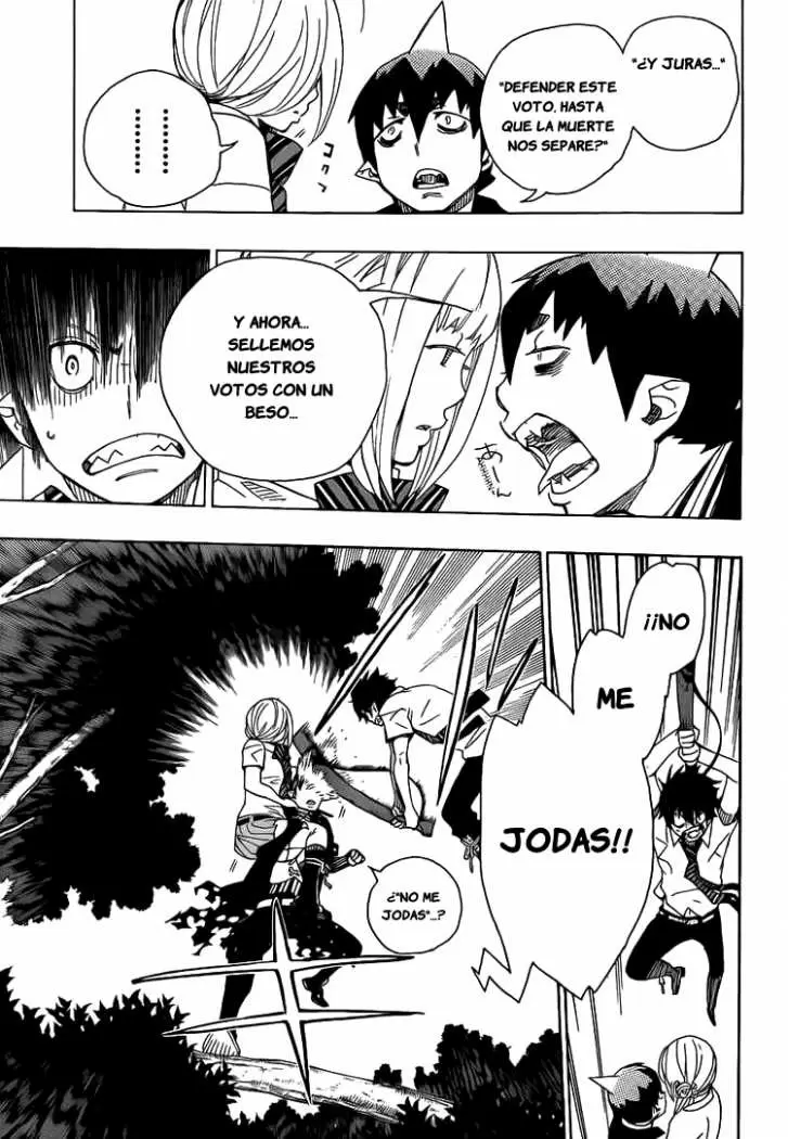 Ao no Exorcist capítulo 13, página 20